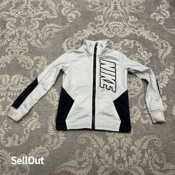 Nike Boys' Colorblock Full Zip Track Jacket Multicolor Size XS - Picture 1 of 8